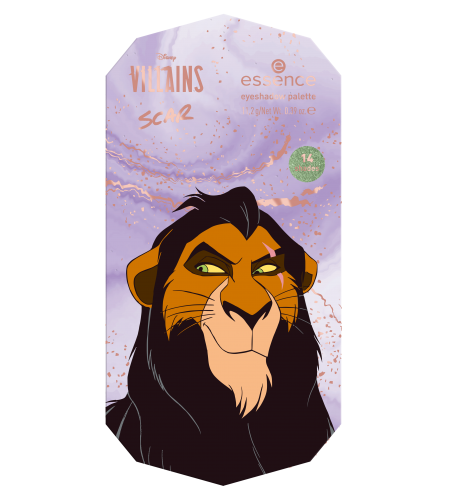 Paleta de Sombras de Olhos Essence Edição Limitada Disney Villains Scar
